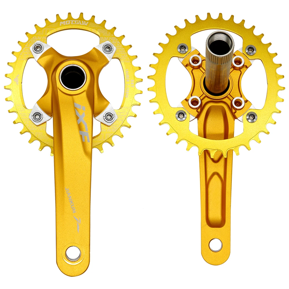 IXF MTB дорожный велосипед 170 мм 104 BCD кривошипная головка 32/34/36/38T овальная звездочка