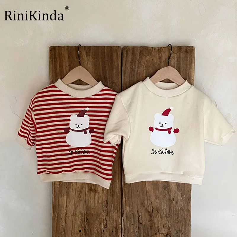 

RiniKinda Baby Girls Cotton Shirts Fashion Children Kids Toddlers Tops Long Sleeve Clothes Spring Autumn Cute Clothes for Baby