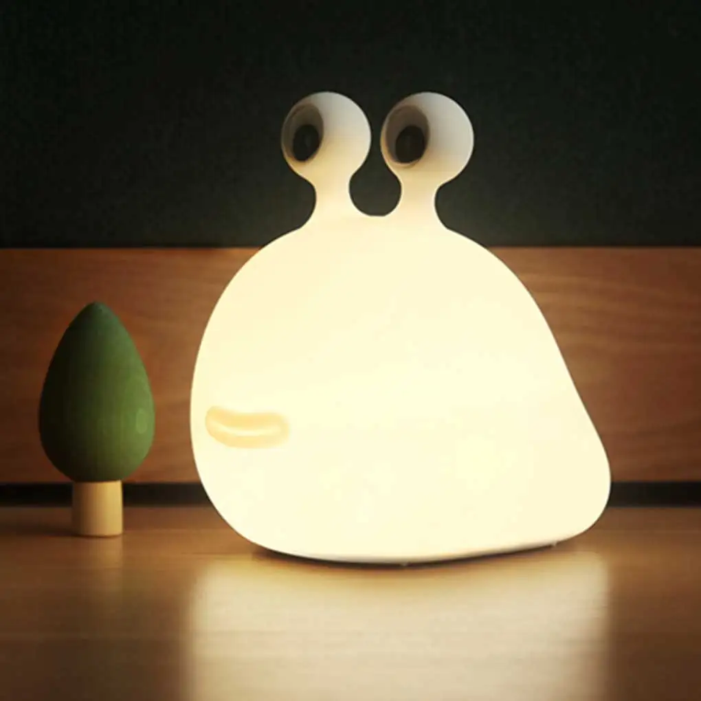 

Night Light Touch Slug Rechargeable Baby Lamps Teens Lamp Ornaments Sensor
