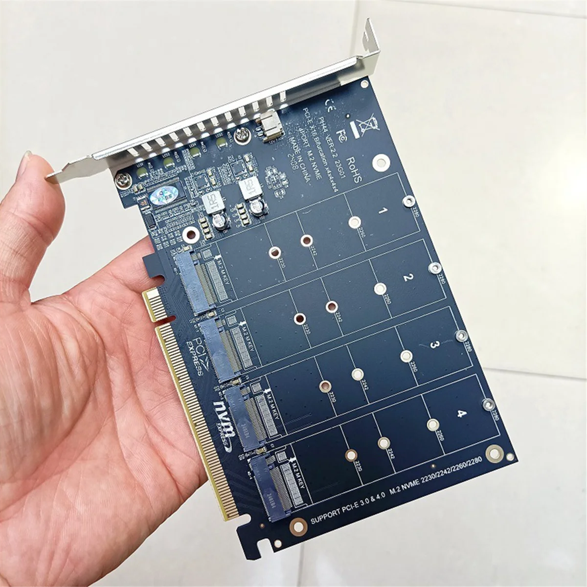 Карта расширения для жесткого диска протокол NVME карта памяти системная плата