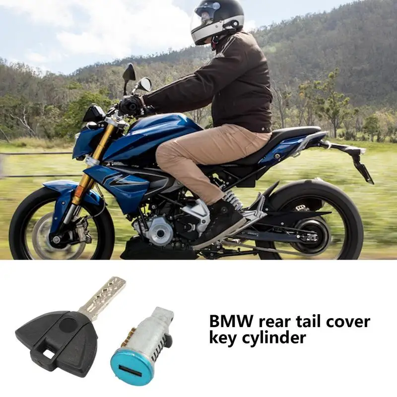 

Motorcycle Rear Trunk Lock Motorbike Storage Toolbox Key With Lock Cylinder Sports Bike Tail Key Lock For BMW K1200LT G310R F650