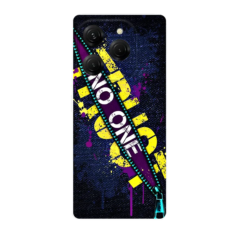 Чехол для Tecno Spark 20 Pro KJ6 Забавный Симпатичный Силиконовый мягкий Задние чехлы