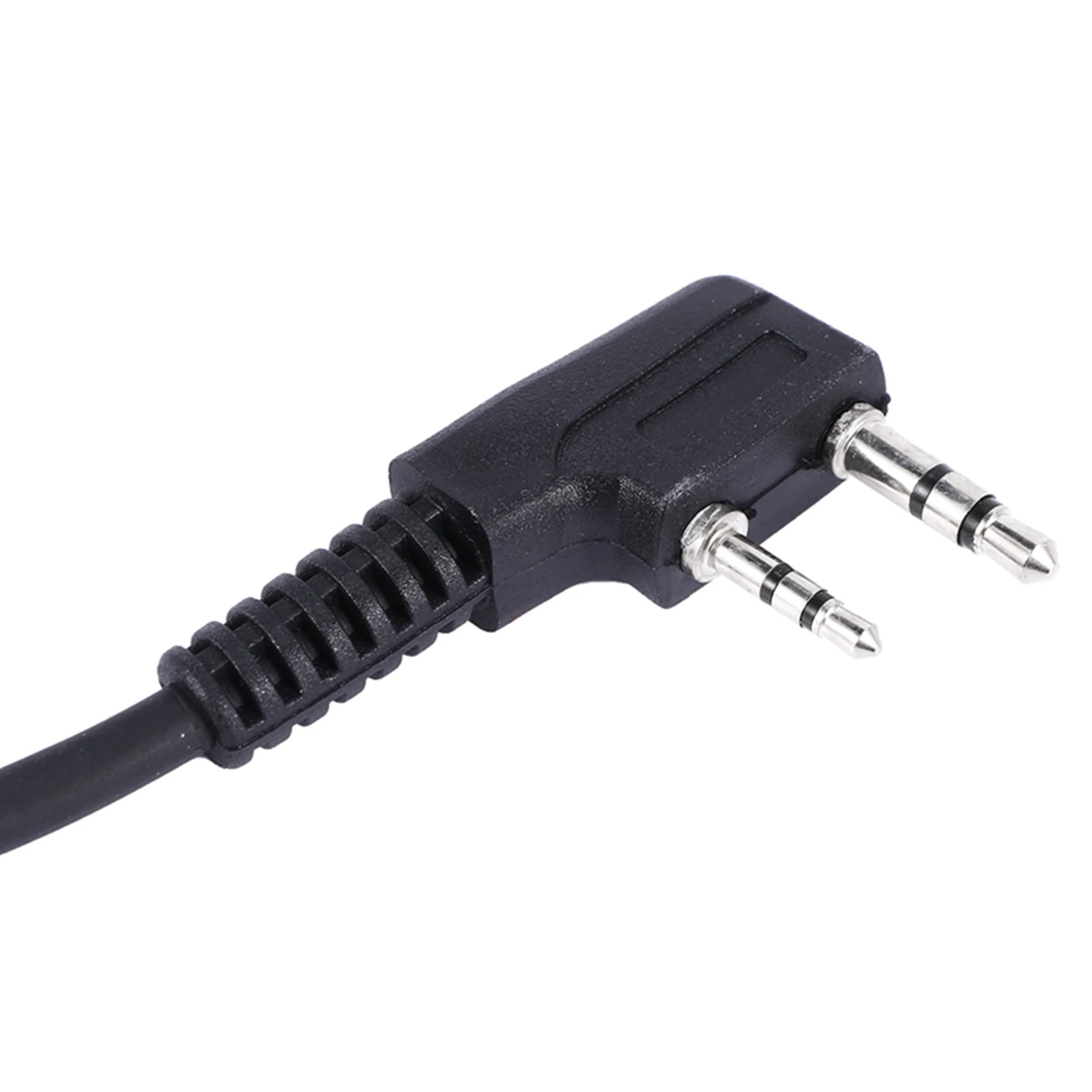 Фото N93RNEW! 2-контактный мини-динамик PTT с микрофоном для раций BAOFENG Kenwood, BAOFENG UV-5R, UV-82, BF-888S, двухсторонняя ради №1