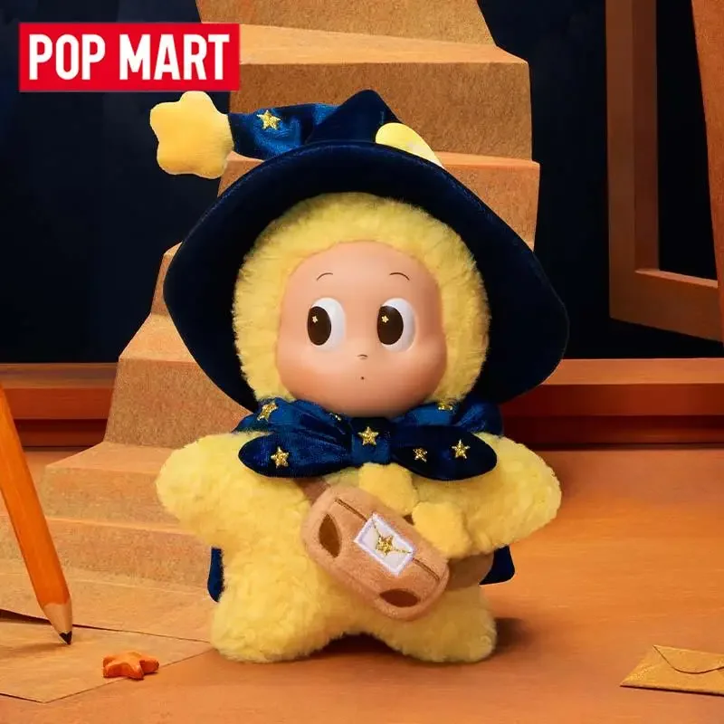 Фото POP MART Twinkle Twinkle Classic Series Messenger Star Виниловая плюшевая фигурка в блистерной упаковке, эксклюзивные игрушки POP LAND в слепых коробках, кавайные аниме-игрушки №2