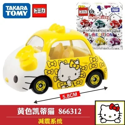 Takara Tomy Dream Tomica Hello Kitty Sanrio серия Ограниченная 1:64 металлический литый под давлением