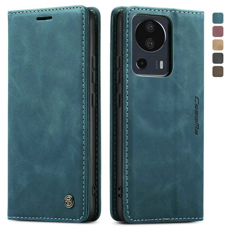 For Xiaomi 13 Lite 12 T Redmi Note 11 Pro 10 s Flip Case Leather Magnet Book Funda Mi 12T 11 Lite 10T 12C 12X 11T Wallet Cover