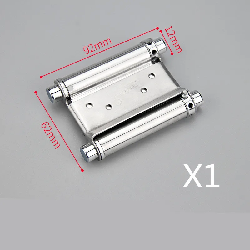 

Двойная открытая пружина 3 дюйма/4 дюйма/5-дюймовый шарнир из нержавеющей стали, двухсторонняя свободная искусственная ковбойская дверь, предназначенная для забора