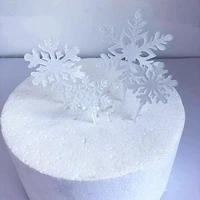 white glitter cake insert 4 5cm4 5cm6cm7cm acrylic illusion color silver fashion high quality 100 brand new