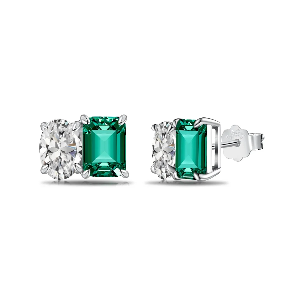 

Женские серьги-гвоздики из серебра 925 пробы