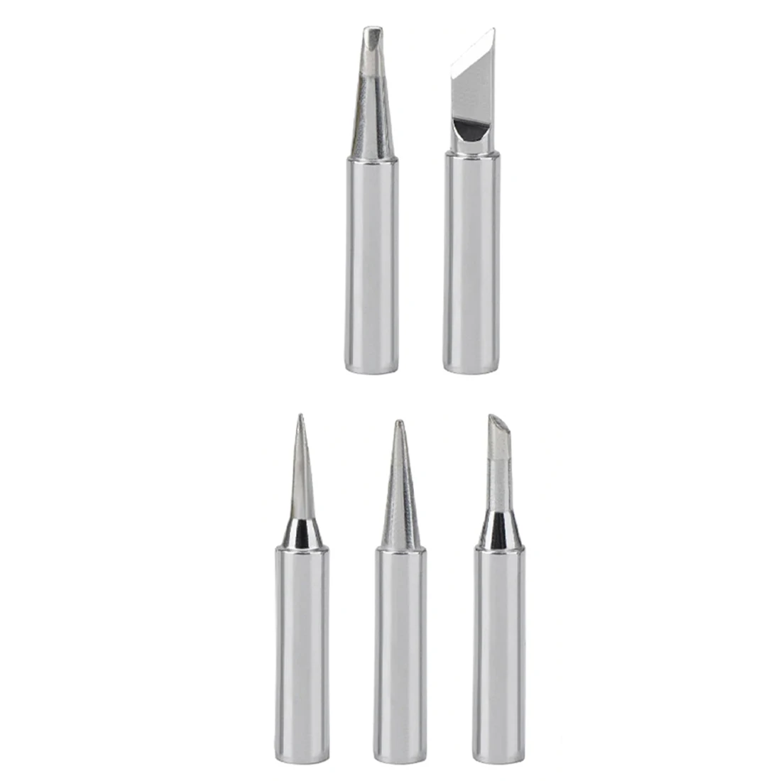 

ST Series Soldering Iron Tips Iron Tips Repair Tool Copper 42mm 5pcs WLC100