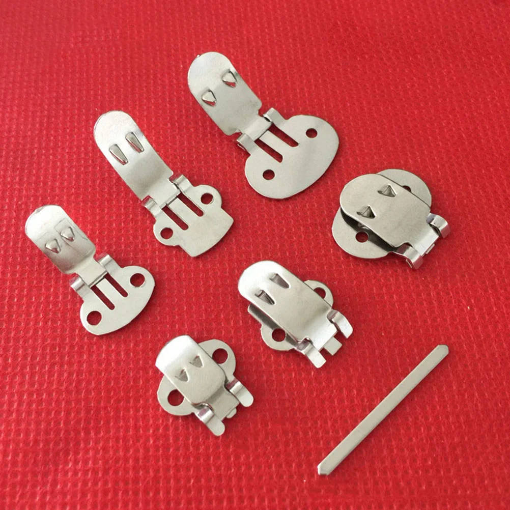 

Shoe Clips Diy Blank Flat Steel Metal Decorative Stainless Flatsbulk Supplies Accessories Clipbows Ornaments Decoration