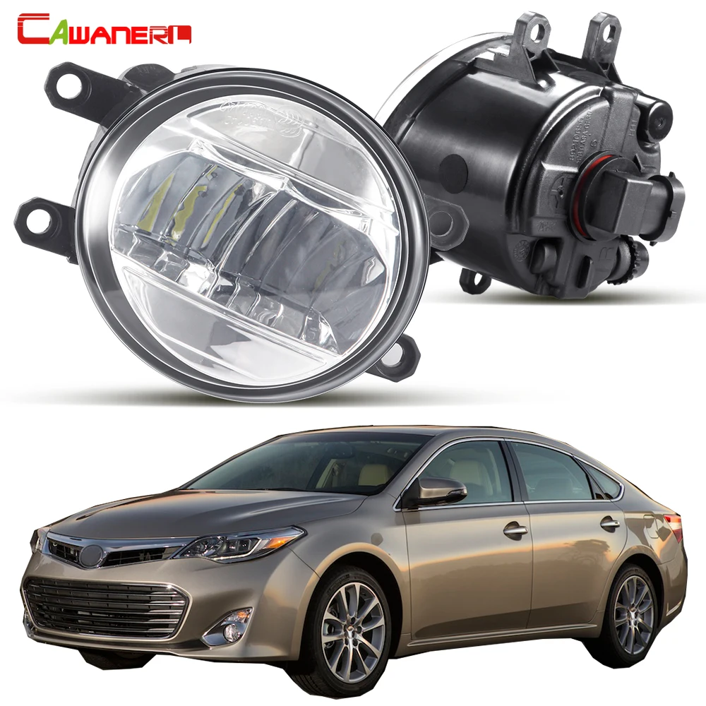

2 Pieces Car Front Bumper LED External Fog Light 30W Fog Daytime Running Lamp DRL 6000LM H11 12V For Toyota Avalon 2008-2016