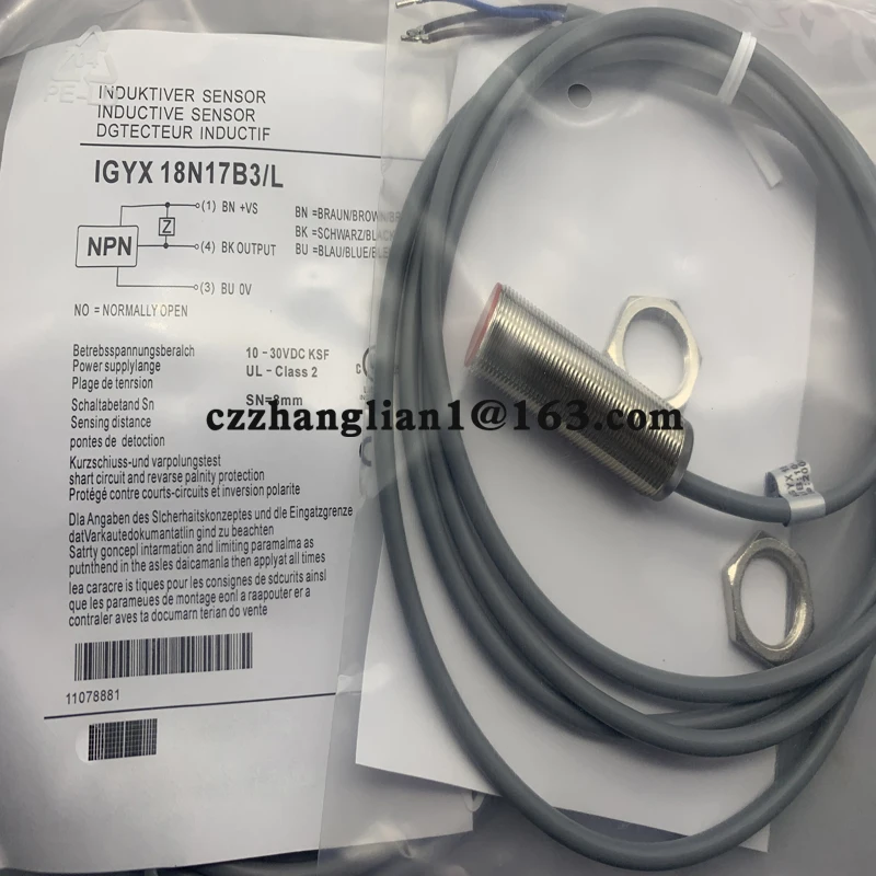 Совершенно новый Бесконтактный переключатель IGYX 18P37B3/L 12P17B3/L 08N17B3/L 12P17E3/L Полный