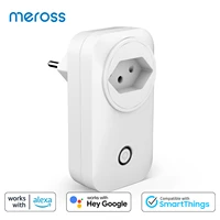 smart plug wifi socket it 16a energy monitor timer function outlet remote control support alexa google assistant smartthings
