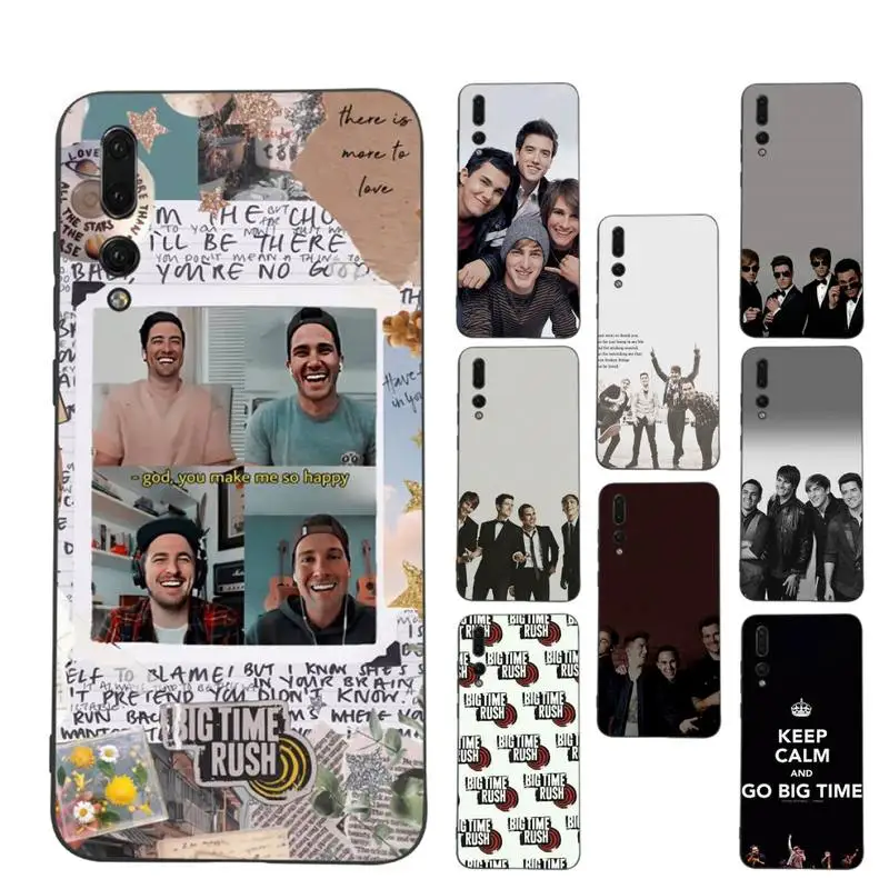 

Big Time Rush Phone Case For Huawei P9 P30 lite p30 20 pro p40lite P30 Soft Silicone Capa