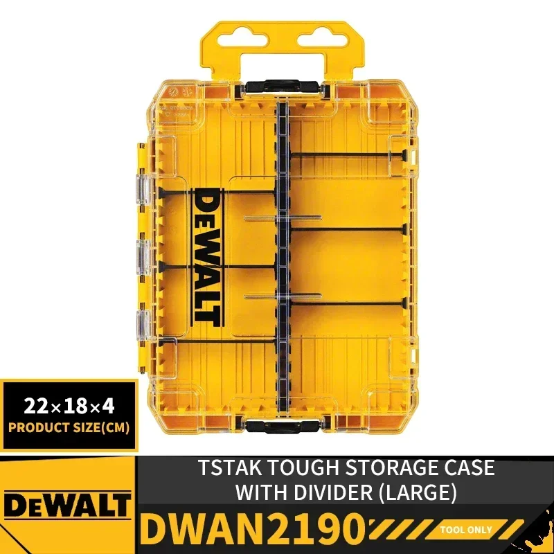 

DEWALT DT70800 DT70801 DT70803 DWAN2190 TSTAK Прочный чехол для хранения аксессуаров для электроинструментов Ящик для хранения деталей отверток