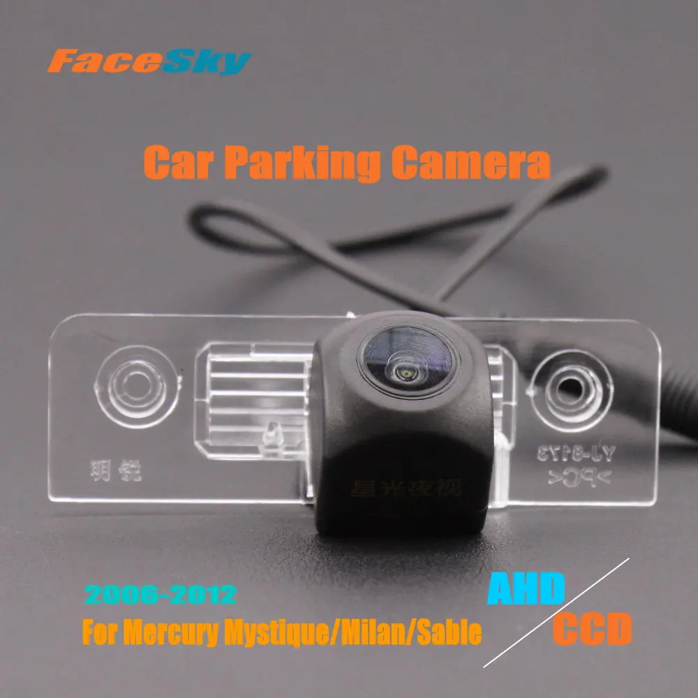 

FaceSky Car Parking Camera For Mercury Mystique/Milan/Sable 2006-2011 Rear Reverse Cam AHD/CCD 1080P Dash Accessories