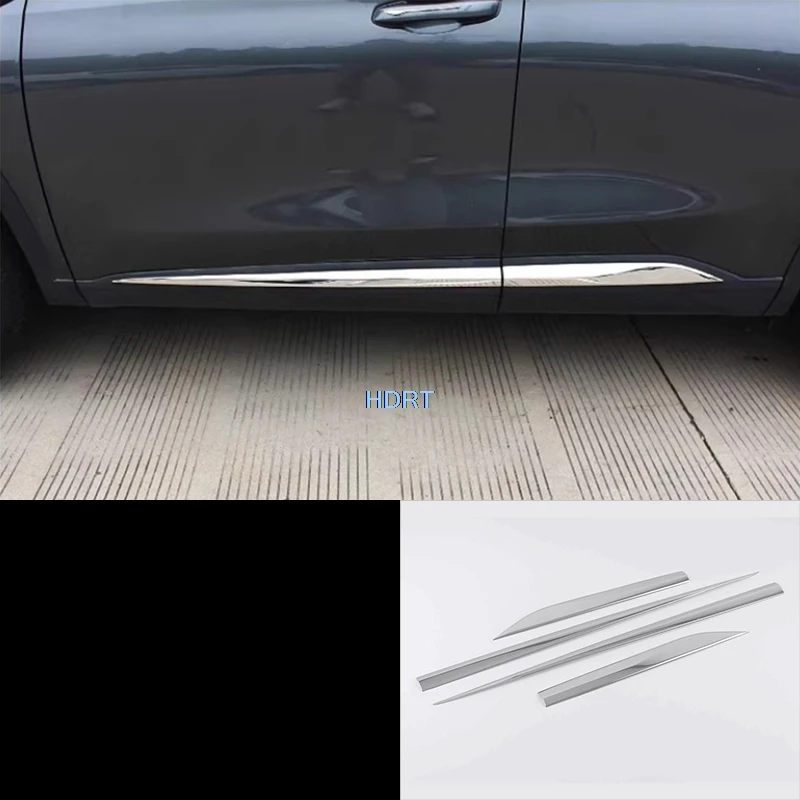 

Для Changan CS75 Plus S311 C928 2020-2022 аксессуары для стайлинга автомобилей внешняя наклейка дверная боковая юбка край кузова противоударная отделка