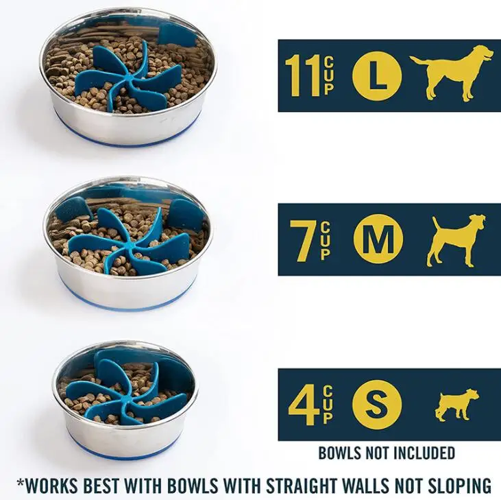 Кормушка для домашних животных спиральная вставка медленного кормления