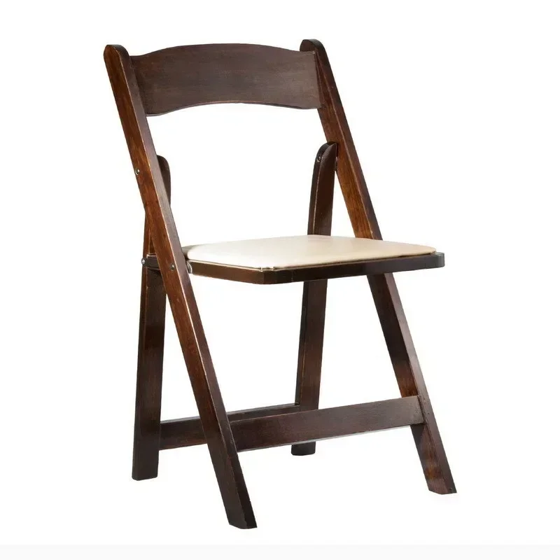 Заводская цена Америка Открытый сад Белый мягкий складной деревянный