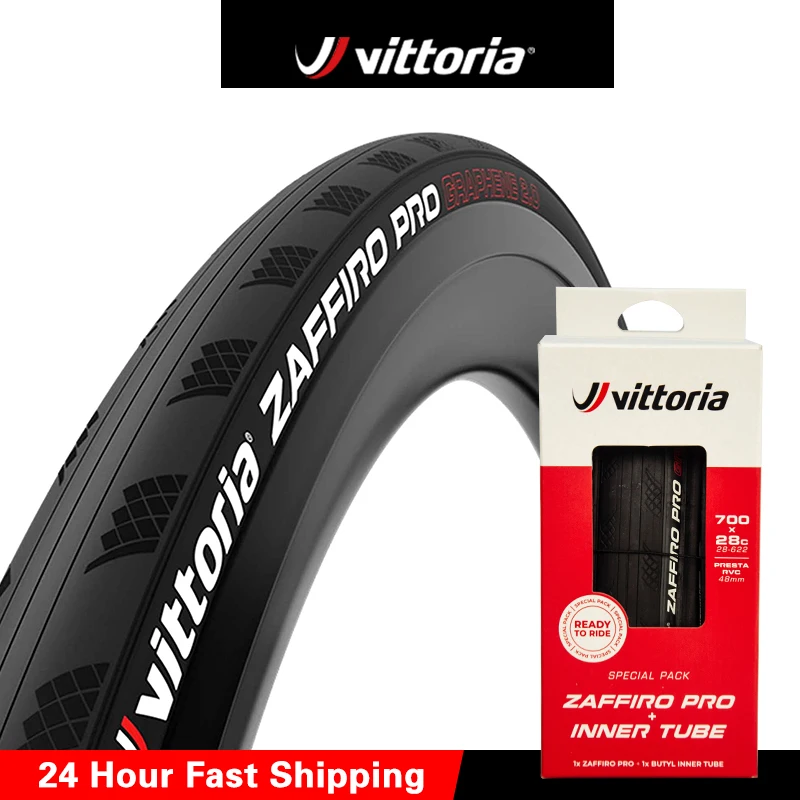 

Шина для дорожного велосипеда Vittoria Zaffiro Pro 700x2 8C/700x25C + труба графеновая 2,0, тренировочная шина 60TPI, складная дорожная шина