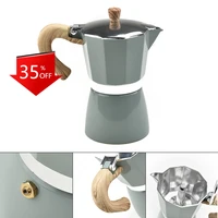150300ml aluminum italian moka espresso coffee maker percolator stove top pot small kitchen appliances coffeeware coffee maker