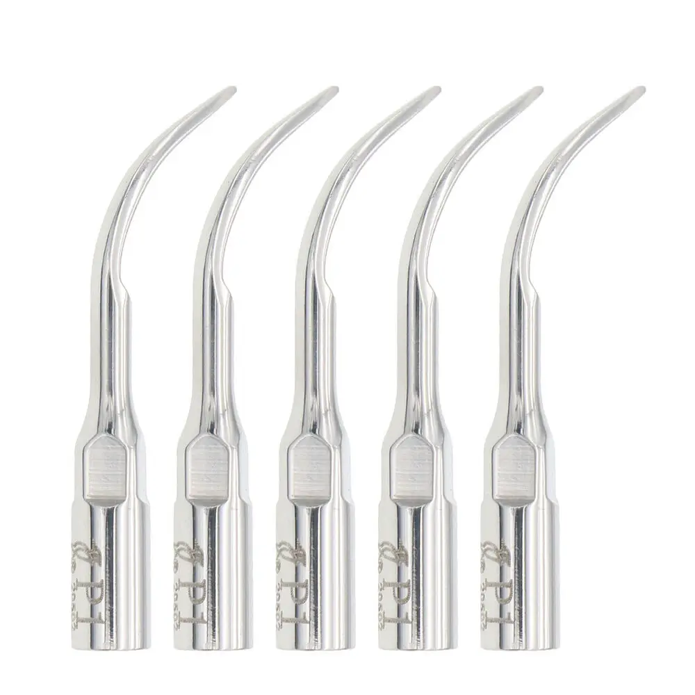 5Pcs P1 Original Woodpecker Dental Ultrasonic Scaler Periodontal Tips fit EMS