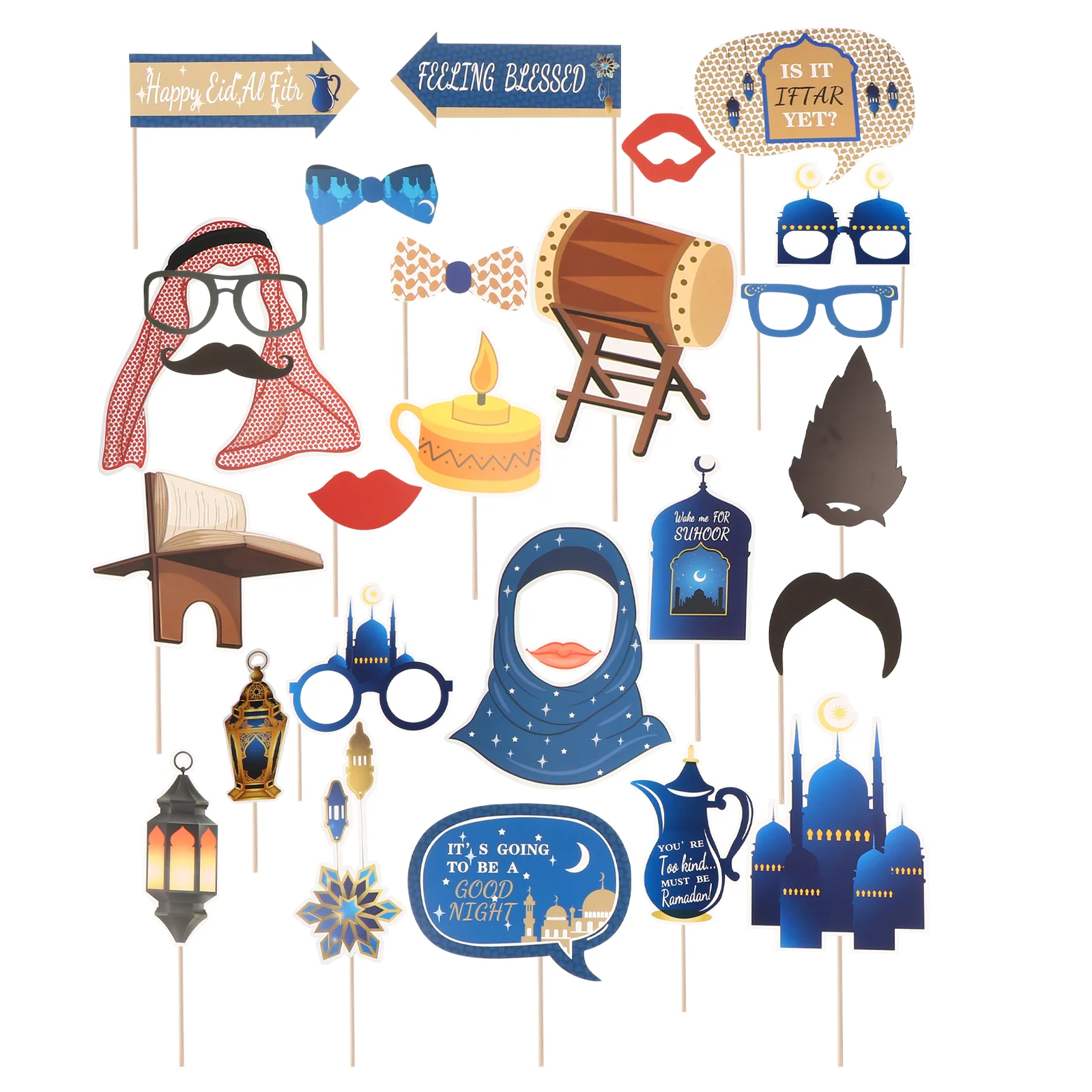 

Selfie Photo Booth Prop Funny Ramadan Photo Props Party Photo Booth Sign Eid Party Photo Prop Party Photobooth Props