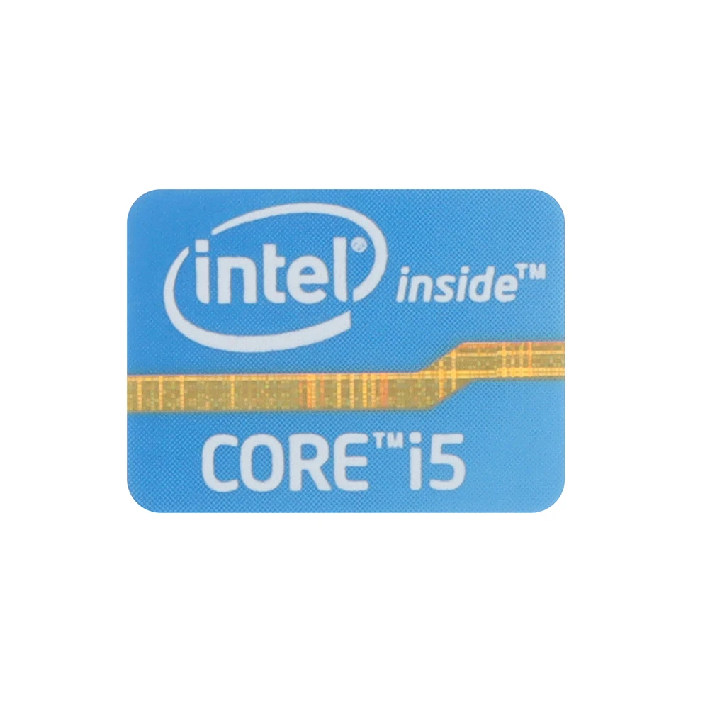 1 шт./5 шт. стикер для ноутбука Intel Core i3 i5 i7 |