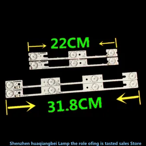 Светодиодные ленты 4 шт.лот, световые панели, работающие для KDL32MT626U 35019055 35019056, 4 шт. * 4 светодиода + 4 шт. * 3 светодиода, 1 светодиод = 3 в, бесплатная доставка