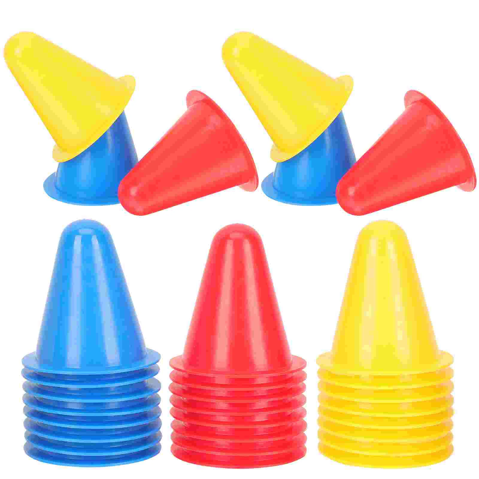 

Cones Training Cone Mini Soccer Football Sports Marker Agility Skating Skater Slalom Athletic Roadblock Dog Drills Supplies