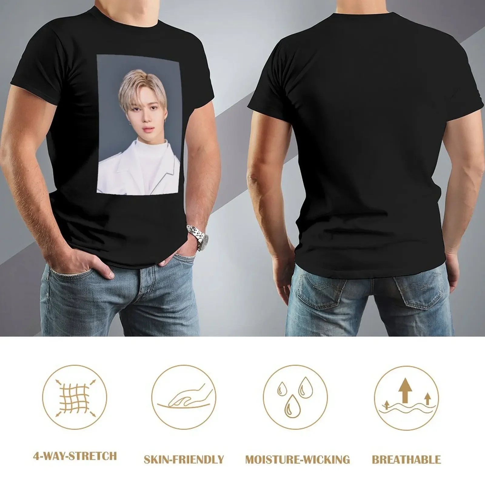 Футболка SUPERM X KOREAN AIR LET'S GO EVERYWHERE TAEMIN футболки с таможенными аниме