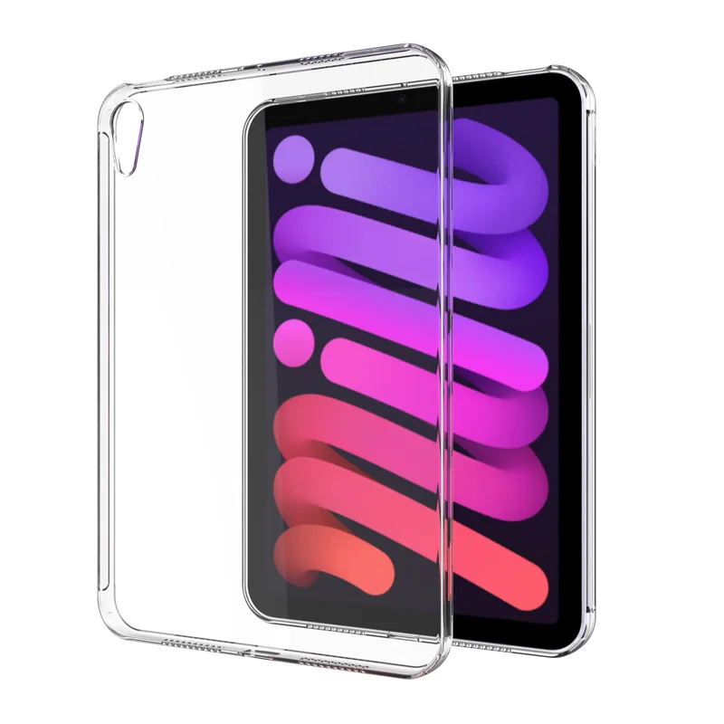 Чехол для iPad Mini 6, ультратонкий прозрачный защитный чехол для iPad ...