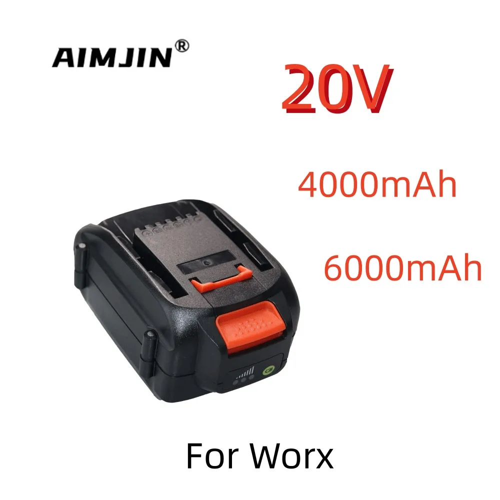 

Brand New WA3578 20V 4000mAH/6000mAH Lithium-Ion Large-Capacity Battery Suitable for Power Tool WORX