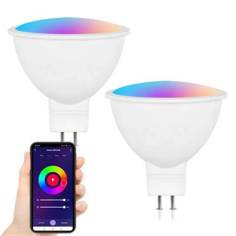 

Умная лампа с регулируемой яркостью, Wi-Fi, 12 В, 5 Вт