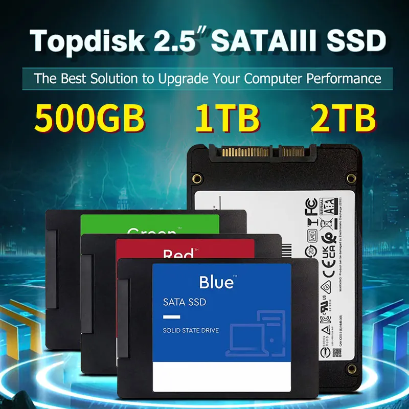 

Оригинальный жесткий диск 2,5 дюйма Sata3 ssd 500 Гб HDD Высокоскоростная передача 1 ТБ SSD SATA 3 Внутренний твердотельный накопитель для ноутбука