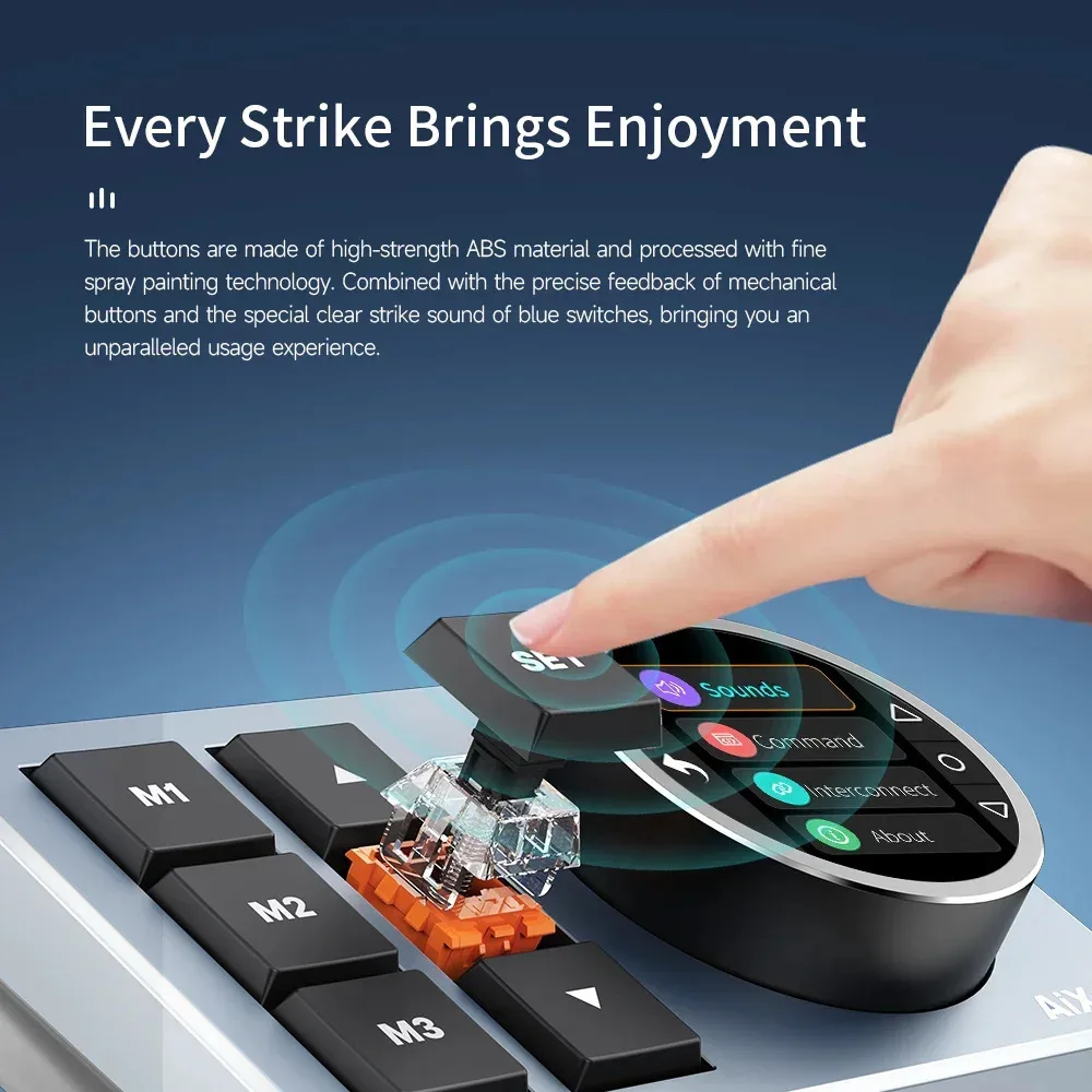 BS08 AI Голосовое управление TYPE-C/2.4G Bluetooth-соединение Подходит для Aixun T320 P3208 H312 H314 T380