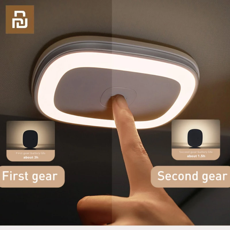 

Youpin Baseus Car Reading Light Rechargeable Magnetic LED Auto Styling Night Light Car Interior Light Ceiling Cabin Map Lamp