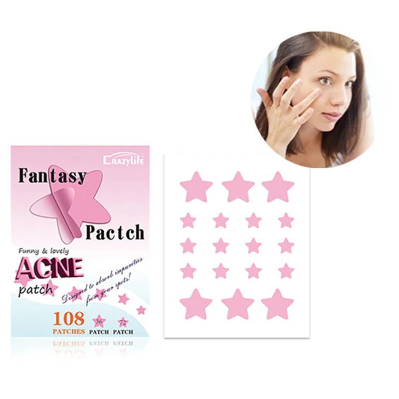 

108Pcs Invisible Acne Removal Pimple Patch Beauty Acne Tools Pimple Acne Concealer Face Spot Scar Care Stickers