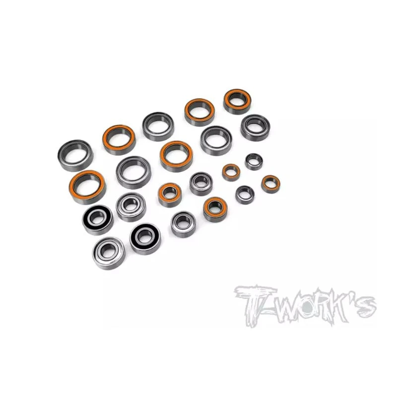 

Original T works BBS-XB4'22-D Precision Ball Bearing Set ( For Xray XB4'22-D ) 22pcs. Professional Rc part