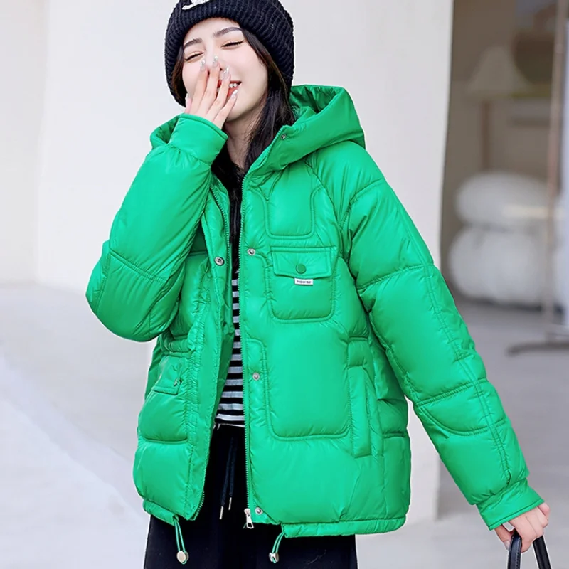 

Зимнее пальто с капюшоном, куртка с хлопковой подкладкой, одежда, парки, корейские пальто для женщин, теплые куртки, женская одежда