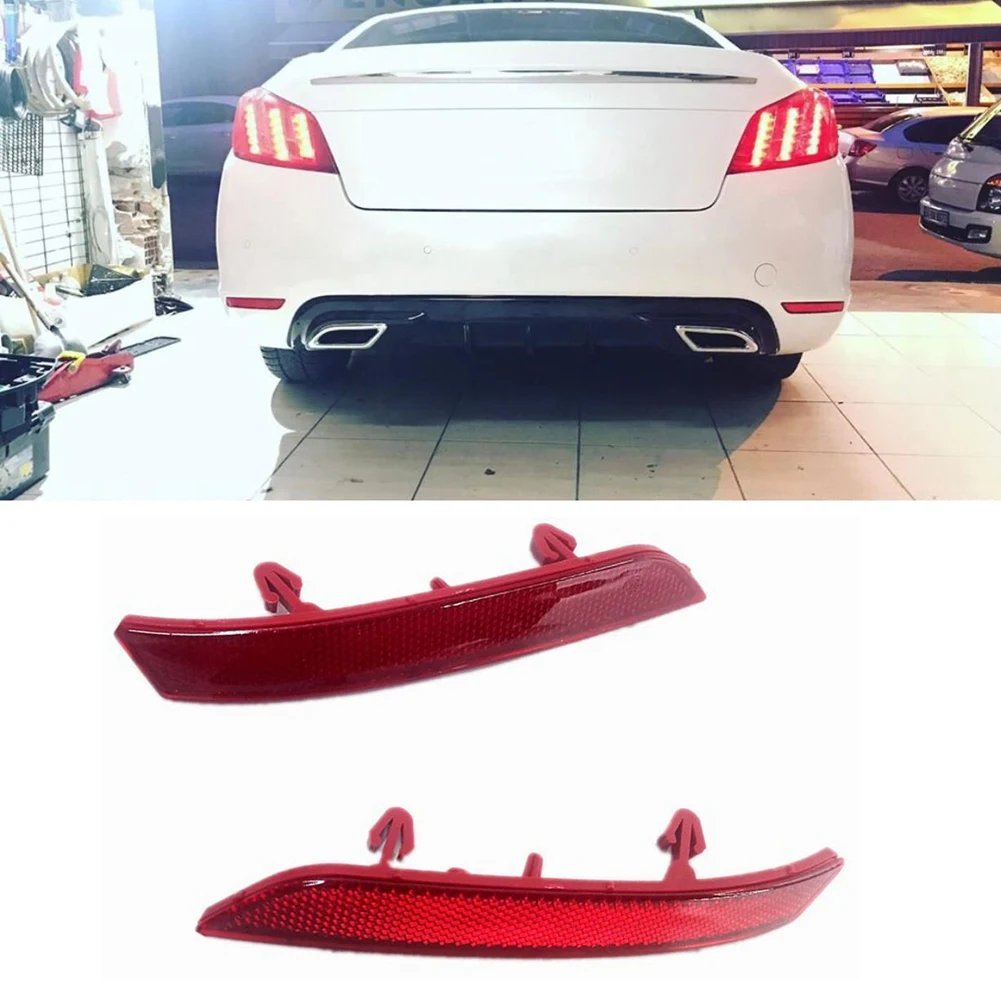 Фото 1 пара, задние противотуманные фонари для Peugeot 508 2011-2014 №2