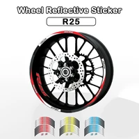 for yamaha r25 yzf r25 reflective rim tape strips for motorcycle car wheel tire stickers motorbike auto decals