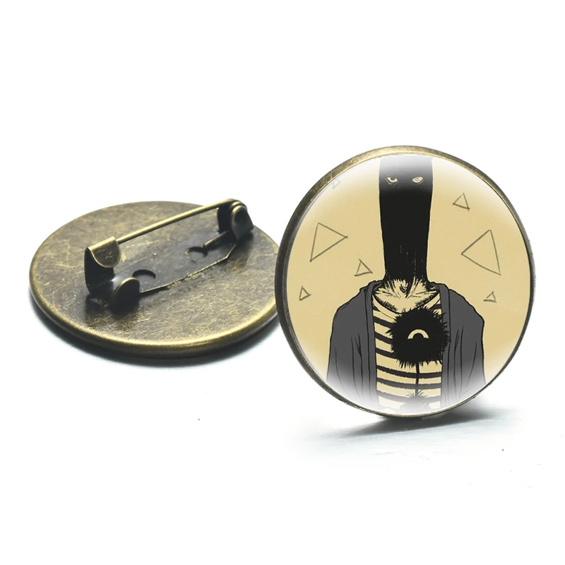 Мультяшная брошь с надписью Goodnight punwerwerin значки броши для одежды сумки стеклянный