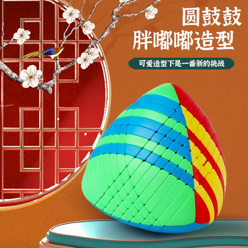 

Shengshou Волшебная рисовая пельмень 9X9 нестандартные кубики Magico Sengso zongzi кубики головоломка игрушка развивающие игрушки