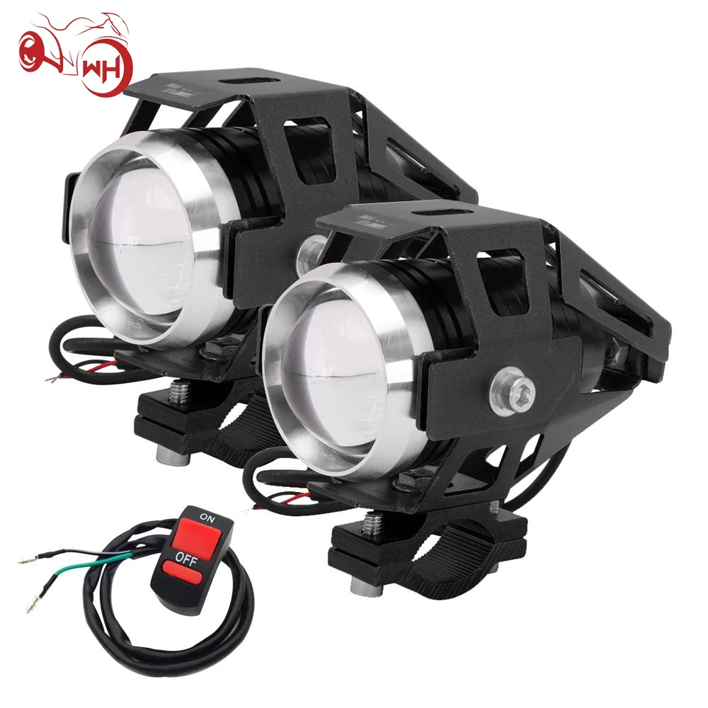 

For SUZUKI LTZ400 Bandit SV650 GSXR GSXS Motorcycle 12V Headlights U5 Led Light Headlamp Auxiliary Lamp Fog Spotlight Universal