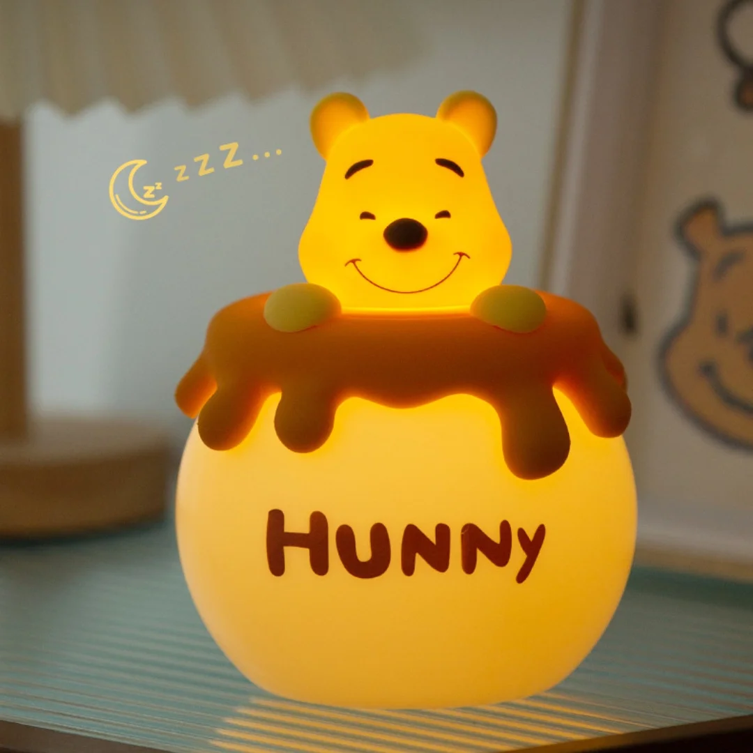 Периферийные Товары С Персонажем Винни-Пуха Медовый Горшок Ночник Фигурка