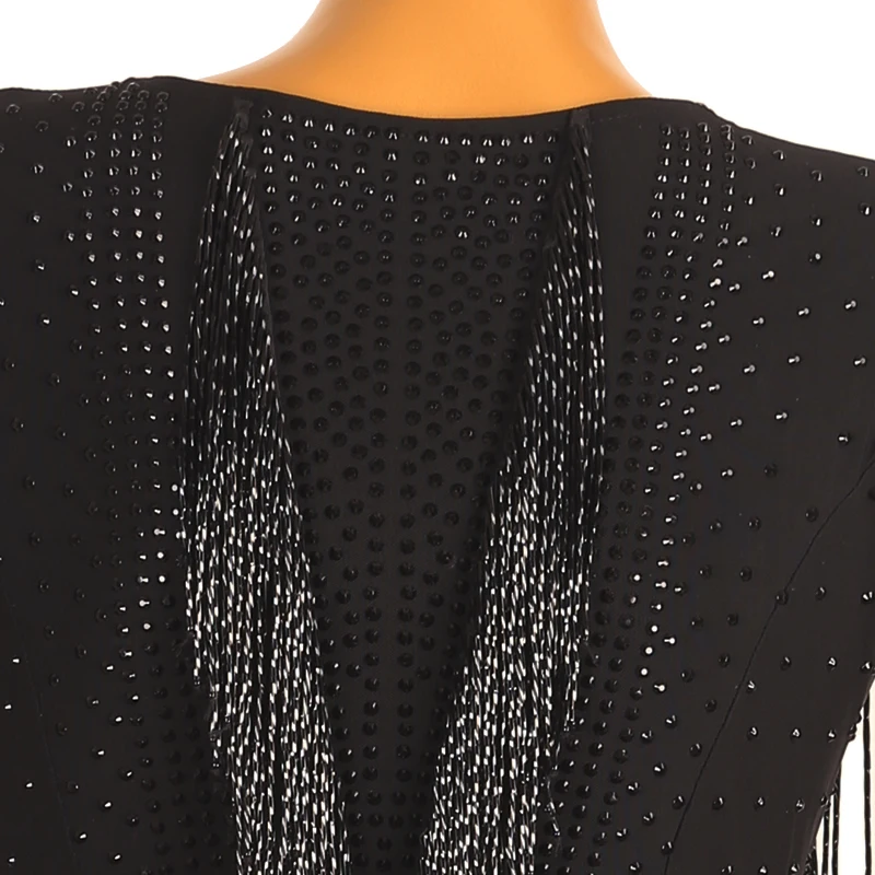 Женская длинная юбка для латиноамериканских танцев со стразами танго румбы