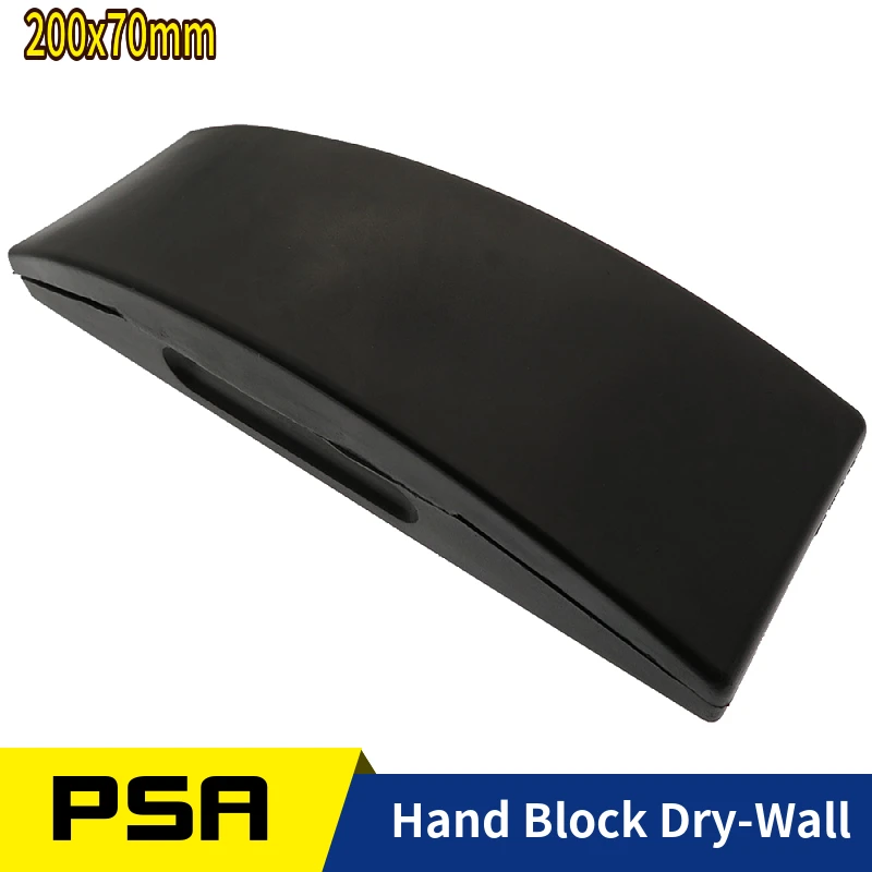 

Hand Sanding Block 200*70mm PSA Backing Plate For Abrasive Sandpaper Sander Sheets Woodworking, Drywall Finishing, Car Polishing