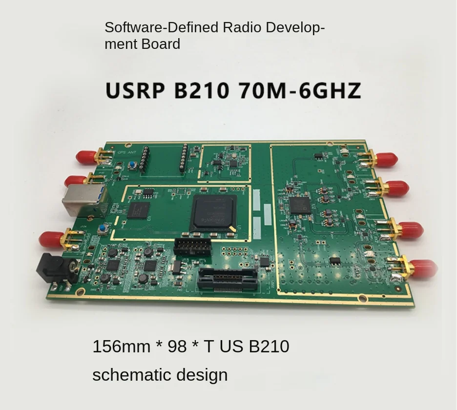 USRP B210 70M-6 ГГц программная плата для разработки радио sdr gnuradio |
